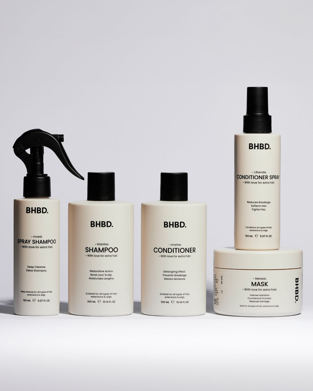 BHBD hair care serie